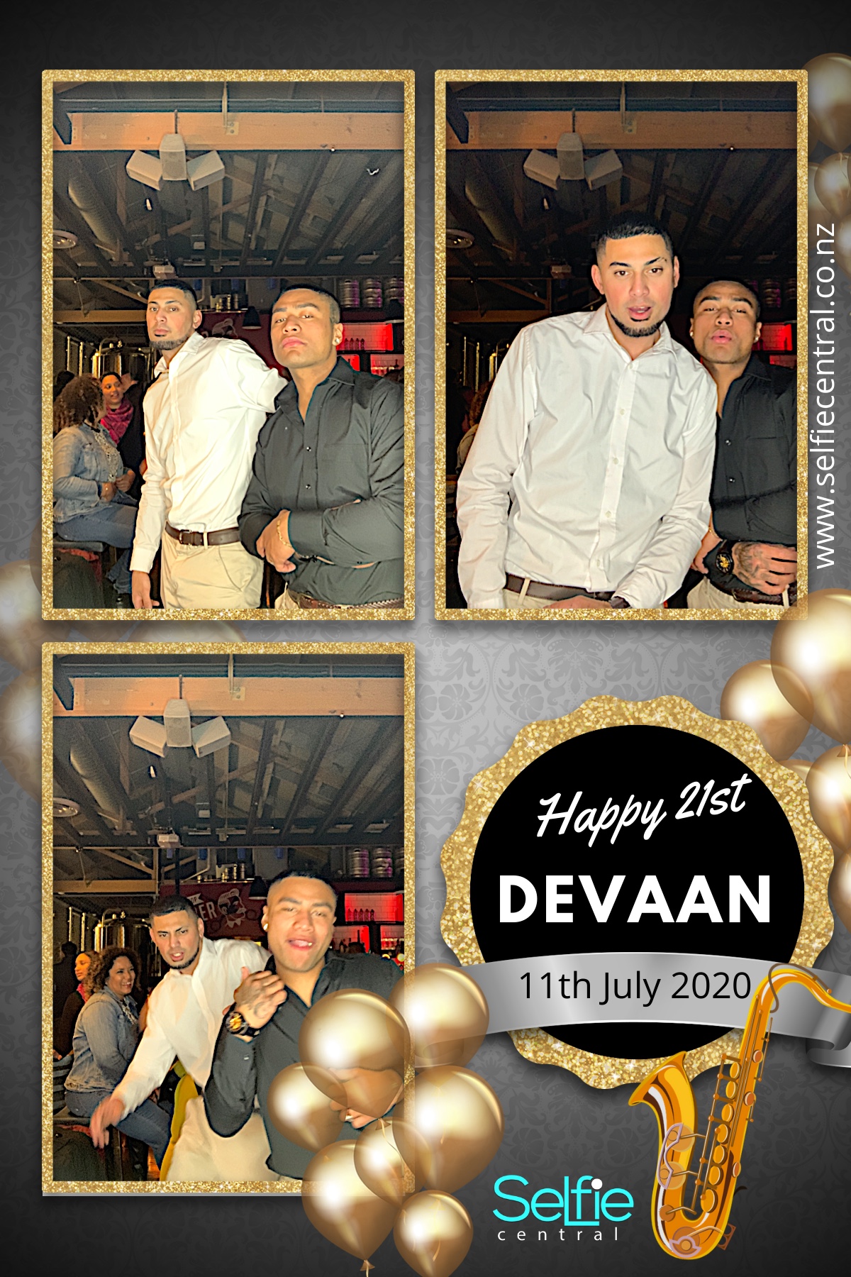 Happy 21st Devaan | View more photos from the event at gallery.photobooth.co.nz/u/SelfieCentral/Happy-21st-Devaan